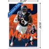 Trends International NFL Chicago Bears - D.J. Moore 24 Framed Wall Poster Prints - 3 of 4