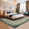 10x13 Large Machine Washable Area Rug with Non Slip Backing Abstract Stain Resistant Rug for Living Room Bedroom Playroom Dining Room Office - 2 of 4