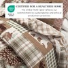 Rustic Woodland Printed Reversible Quilt Set - Great Bay Home - 3 of 4