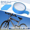 Unique Bargains Bike Wheel Tubeless Rim Tape 10m Length Blue - 2 of 4