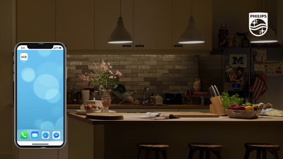 Philips Clear Glass Smart Wi-Fi LED Dimmable Edison Bulb