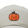 Dalix Baby Pumpkin Embroidered Cotton Baseball Cap Adjustable Dad Hat Womens - 2 of 4