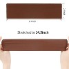 8 Pack Sport Headbands for Women, Elastic Soft Fabric Non-Slip Hair Bands Hair Warp for Daily Workout Yoga Running Sports - 3 of 4