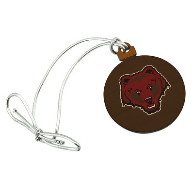 Brown University Primary Logo Mini Small Tiny Wood Christmas Tree Holiday Ornament