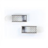 OUTSUPPLY Set of 2 Floating Wall Decor Wall Mounted Rustic Decorative Hanging Shelf for Books - 4 of 4