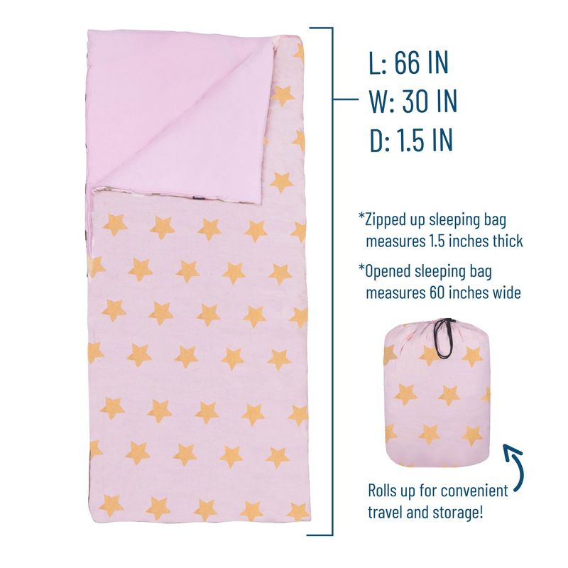 Wildkin Original Sleeping Bag for Kids, 5 of 9
