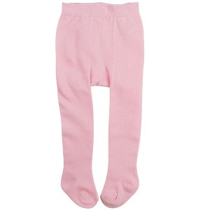 RuffleButts Baby Girls Footed RuffleButt Tights - 1 of 2