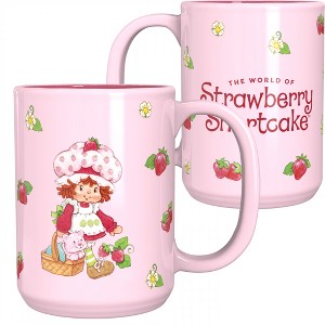 Adult Strawberry Shortcake's World 15oz Ceramic Mug - 1 of 4