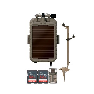 Stealth Cam Mounting Post for Camera& Solar Pak with Solar Battery Pack 32GB Memory Cards and Card Reader - 1 of 4