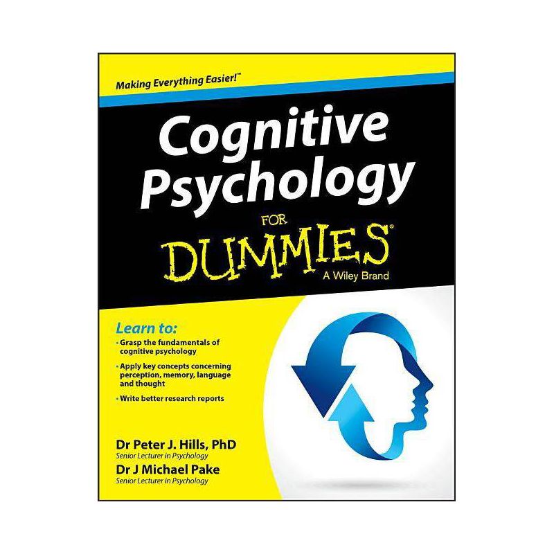 Cognitive Psychology For Dummies - (For Dummies (Lifestyle)) by  Peter J Hills (Paperback), 1 of 2