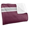 Fordham University Primary Logo Silky Touch Blanket White 50x60 - 3 of 4