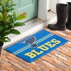 Evergreen NHL St. Louis Blues Embossed Mat Cross Hatch Indoor and Outdoor Doormat - 3 of 4