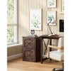 File Cabinet, Filing Cabinet with 2 File Drawers, Printer Stand, Fit A4, Letter Size, Hanging File Folders, Modern Farmhouse Style - 2 of 4
