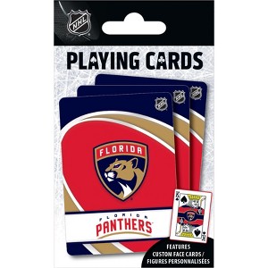 MasterPieces Officially Licensed NHL Florida Panthers Playing Cards - 54 Card Deck for Adults - 1 of 4