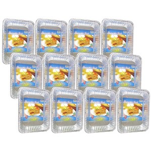 Durable Foil Giant Aluminum Pan Lasagna - Case of 12/2 ct - 1 of 2