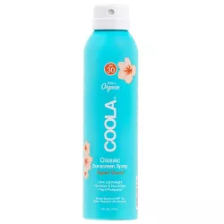Coola Organic Classic Body Sunscreen Spray - SPF 30 - Tropical Coconut - 6.0oz