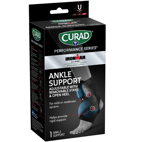 Curad Performance Series Ironman Ankle Support With Removable Stays ...