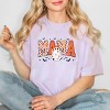 Simply Sage Market Mama Checkered Girl Ghost Garment Dyed Tee - 2 of 4