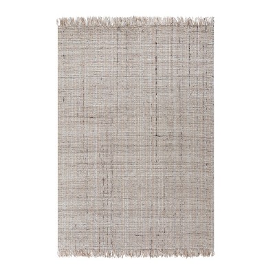 5'x7' Sallisaw Jute and Wool Rug Tan - Anji Mountain