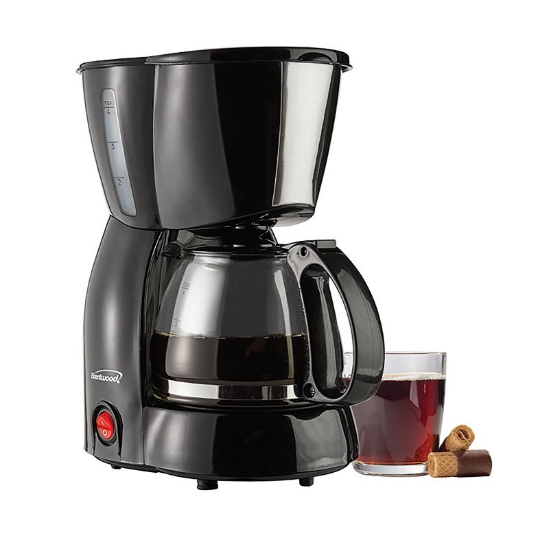 Brentwood 4 Cup Coffee Maker - Black, 2 of 6