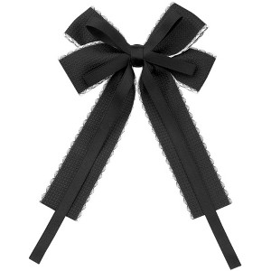 INSPIRE CHIC Women's Ribbon Brooch Pin Collar Bow Ties One Size - 1 of 4