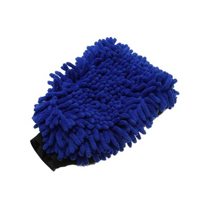Unique Bargains Car Wash Mitts Double Sided Dirt Washing Foam Tool