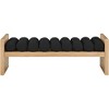 Meridian Furniture,Waverly Boucle Fabric Bench - 3 of 4