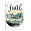 Dicksons Faith Moves Mountains 2.5 x 3.8 Inch Keepsake Bookmark Pocketcard Pack of 12 - 3 of 4