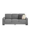 Mocamel 83.86" Corduroy Fabric 3 Seater Sofa Modern Compressed Couch for Living Room, Bedroom, Office - 4 of 4