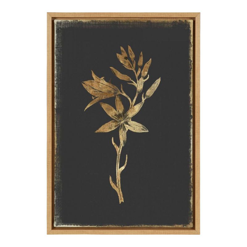 16&#34; x 23&#34; Carmass and Wild Hyacinth Framed Canvas Wall Art - Amanti Art, 1 of 9