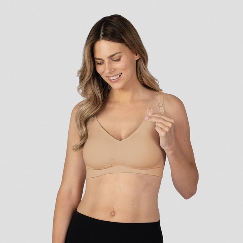 Bravado! Designs Women's Body Silk Seamless Nursing Bra - Antique White XL