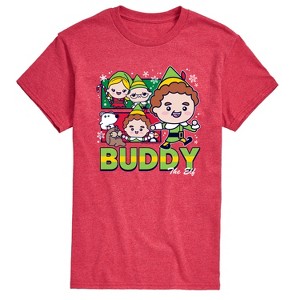 Men's - Elf - Buddy And Elves Short Sleeve Graphic T-Shirt - 1 of 4