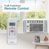 COMMERCIAL COOL CWAM145W6C 14,300 Remote Control and Adjustable Thermostat Window Air Conditioner, 14500 BTU, White - 2 of 4