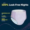 Goodnites Girls' Nighttime Underwear - (Select Size and Count) - 4 of 4