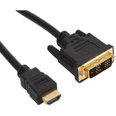4XEM HDMI to DVI-D Cable 10ft - 10 ft DVI-D/HDMI Video Cable Adapter for Computer, Video Device, Notebook - First End: 1 x DVI-D Male Digital Video