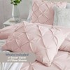 Twin Duvet Cover Set Blush - Soft Double Brushed, 68x90 Inches with Pillow Sham - 2 of 4