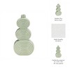 Sagebrook Home Stacked Circle Ceramic Vase - Contemporary Creative Abstract Vase for Home or Office Decorative - 4 of 4