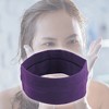 Unique Bargains Cotton Sweatbands Stretchy Moisture Wicking Headband for Sports 1 PCS - 3 of 4