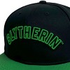 Harry Potter Slytherin Arc Flat Brim 6 Panel Structured Cap Black-Light Green OS - 4 of 4