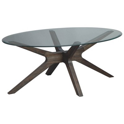 Zannory Coffee Table Grayish Brown Signature Design By Ashley Target