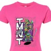 Women's - Teenage Mutant Ninja Turtles - Donatello, Raphael, Leonardo, & Michelangelo Fitted Graphic T-Shirt - 2 of 3