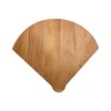 Slickblue Baseball Diamond Shaped Pine Wood Board, 18"x15" – Perfect for Sports Fans & Game Day Hosting - 2 of 3