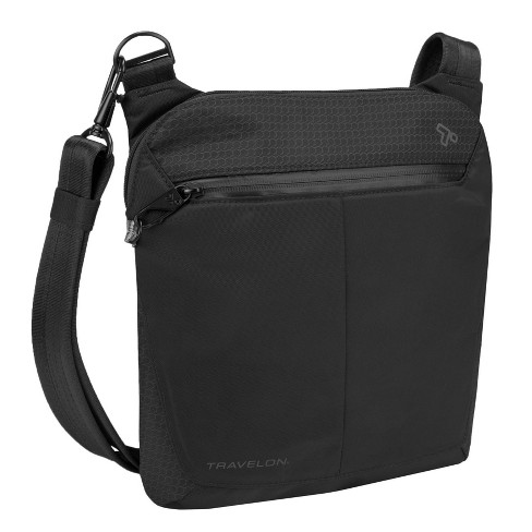 Travelon Anti-Theft Cross-Body Bag, Black, One Size