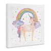 Stupell Industries Kids Nursery Unicorn Watercolor, 24" x 24" - 3 of 4