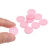 Unique Bargains Resin Craft Snap Round Flat 4-Hole Sewing Buttons 50 Pcs - 4 of 4