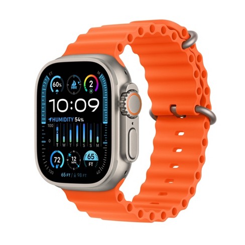 Apple Watch Ultra 2 Gps + Cellular 49mm Titanium Case With Orange