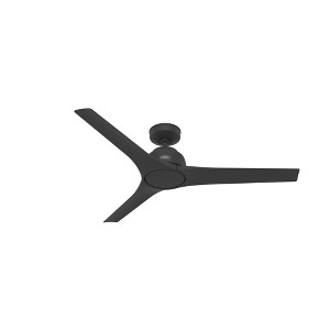 Hunter 52" Gallegos Ceiling Fan Matte Black Finish - 1 of 1