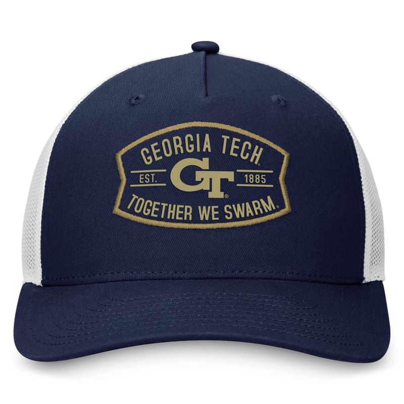 NCAA Georgia Tech Yellow Jackets Structured Cotton Hat, 2 of 5