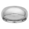 Pompeii3 High Polished Wedding Band 14K White Gold - 3 of 4