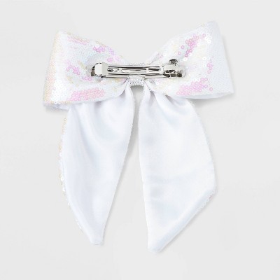Girls' Sequin Bow Barrette - Cat & Jack' - image 3
